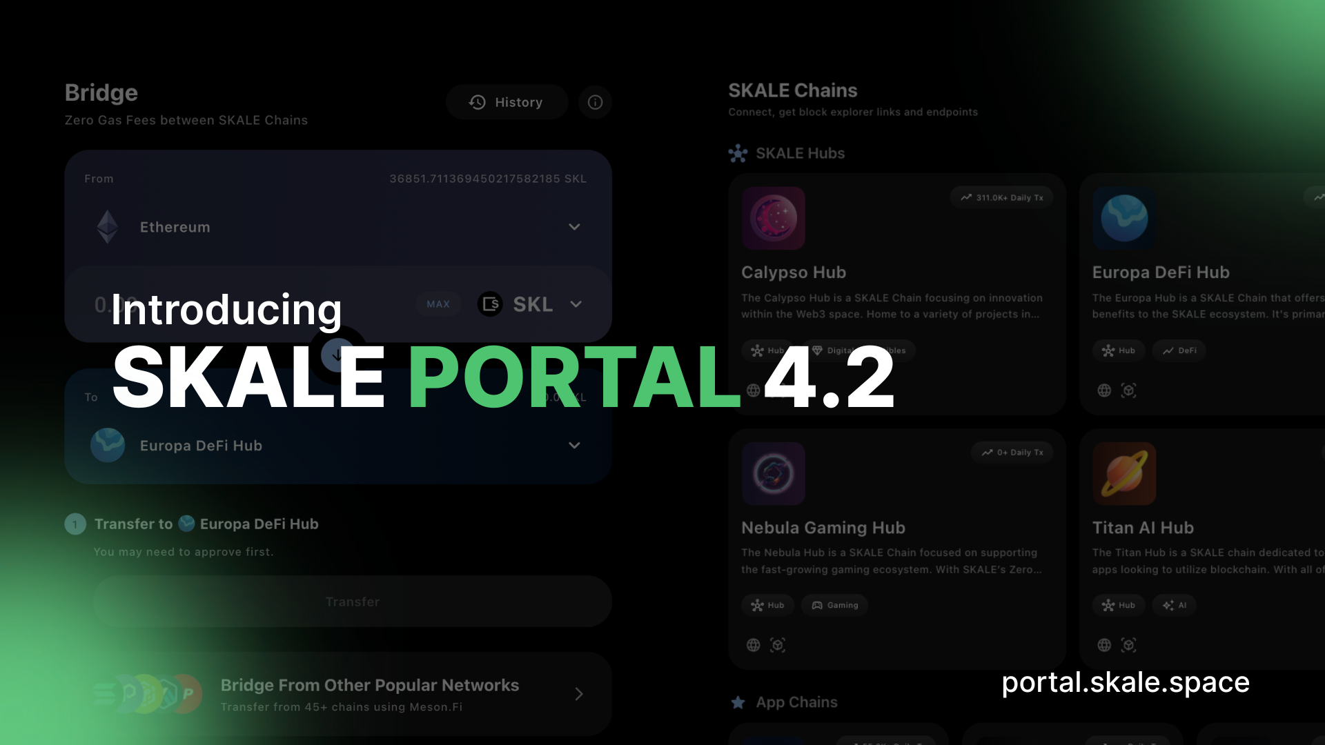SKALE Portal 4.2: Now Live