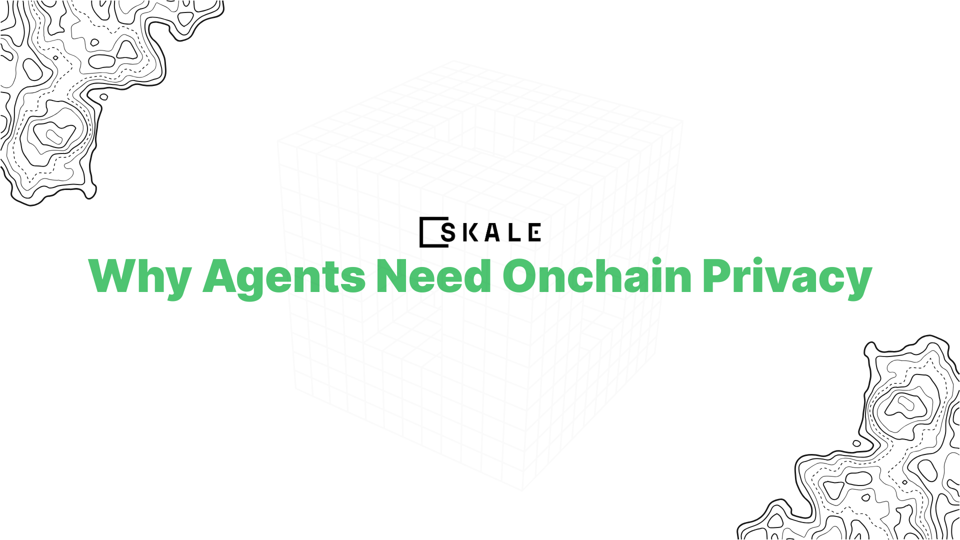Why Agents Need Onchain Privacy