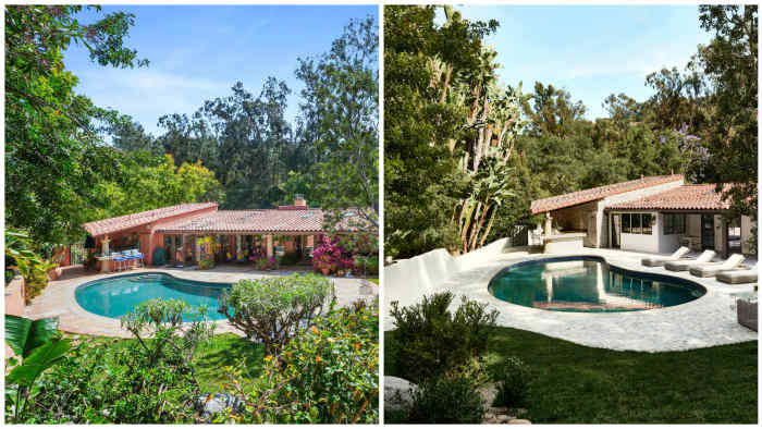 The designers replaced the terracotta tile outside with cobblestone, a process that was expensive and very labor intensive.