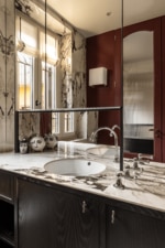Photographed by Vito Corvasce, interior design by VAB Studio. From inside an interior designer’s Milan home where the beauty is in the details
