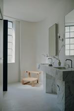 Photographed by Tom Ross, architecture by Oliver Du Puy, styled by Joseph Gardner. From this former tea factory in Surry Hills is inspired by Japanese minimalism