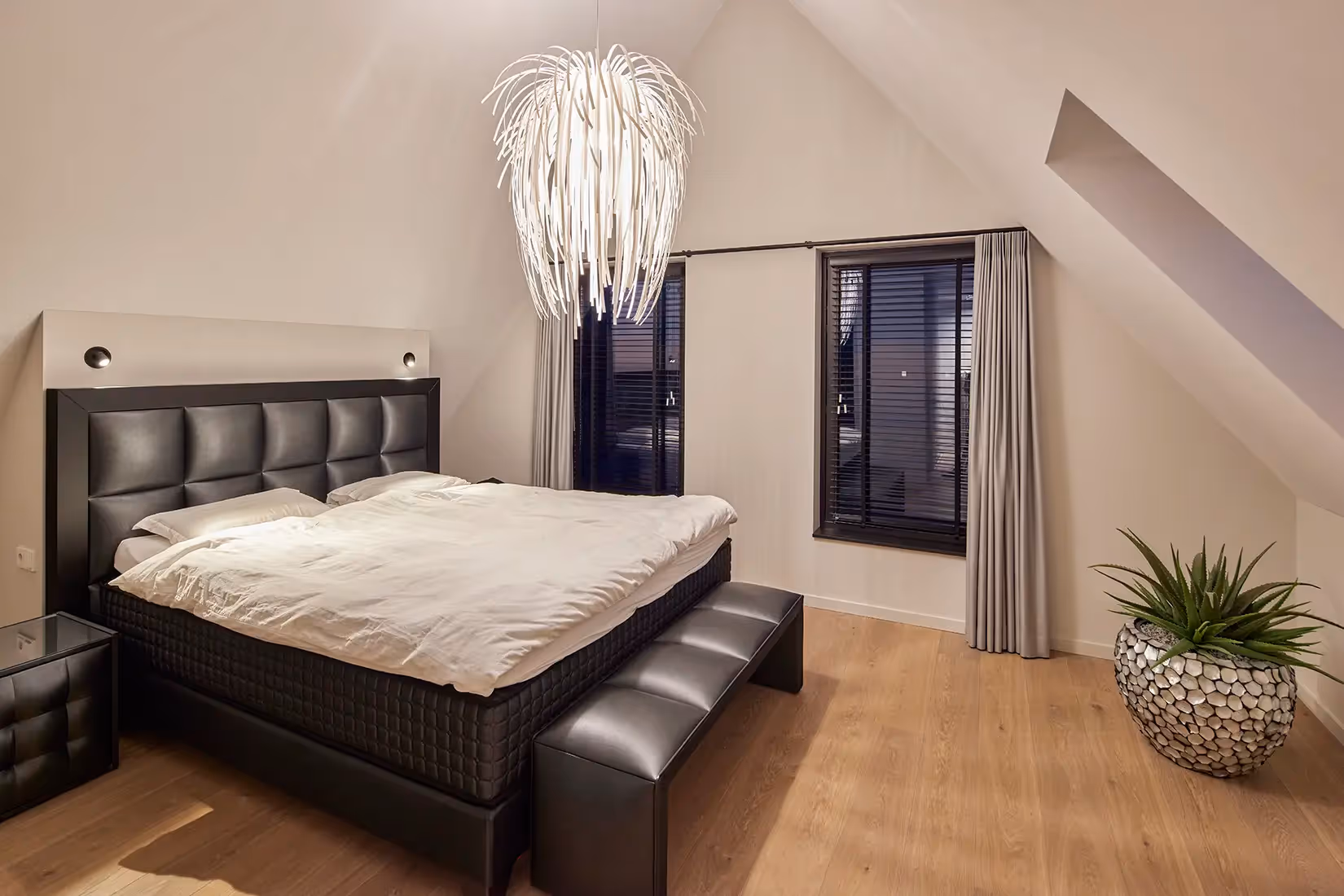 Slaapkamerverlichting.