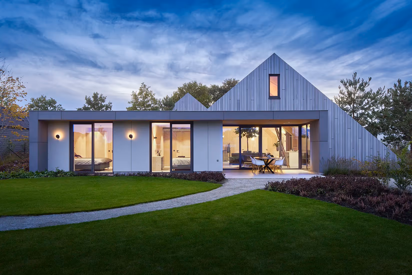 Buitenaanzicht binnenverlichting.