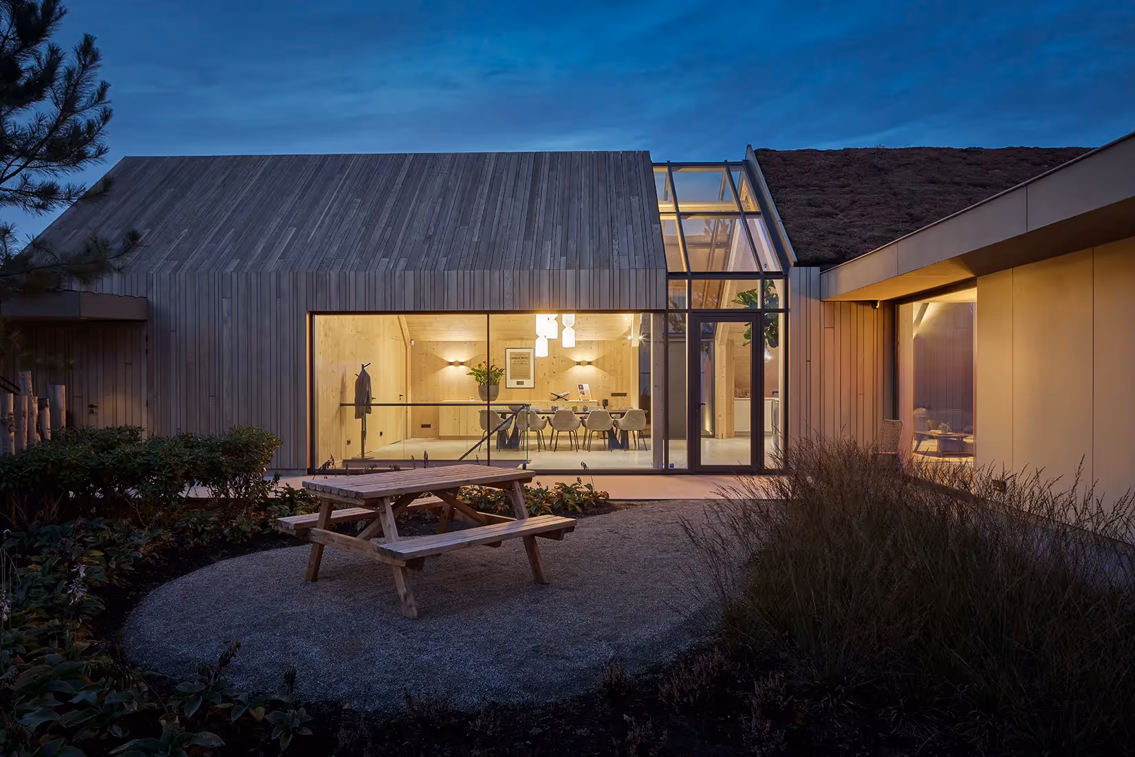 Buitenaanzicht binnenverlichting.