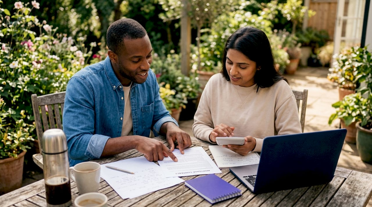 Joint mortgage for subcontractors with an employed partner