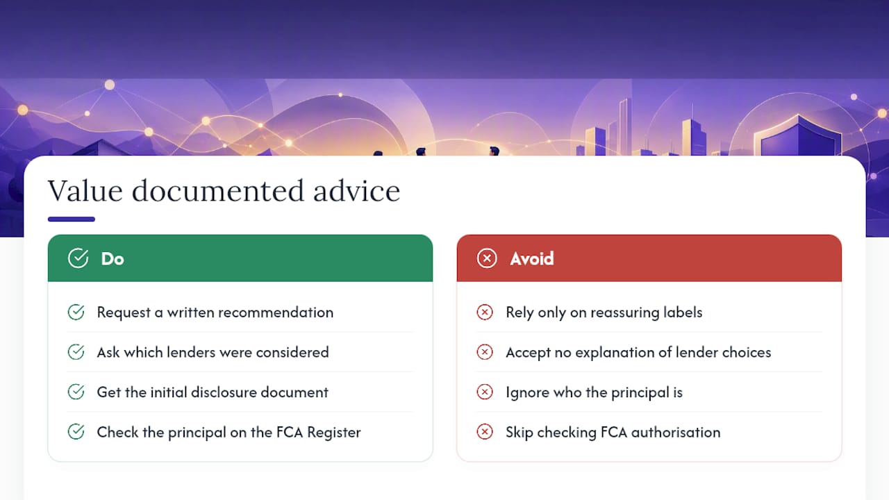 Why impartial, well-documented advice is worth more than a label — overview diagram