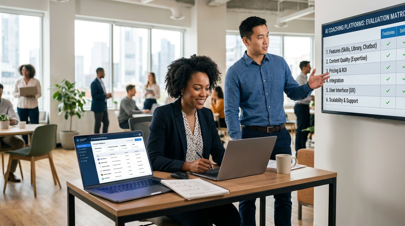 how to choose ai coaching platform - Hero image for article titled