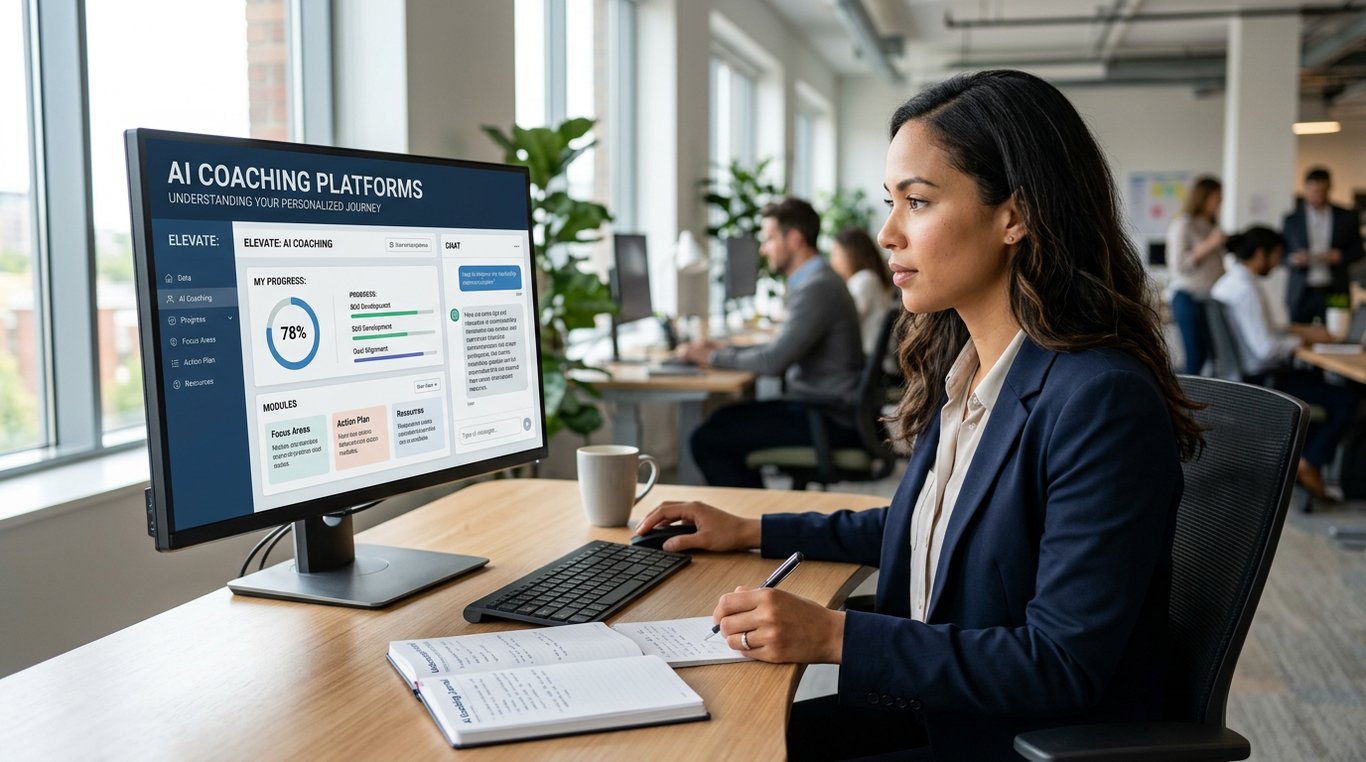 ai coaching platforms vs traditional LMS - Illustration for article section 