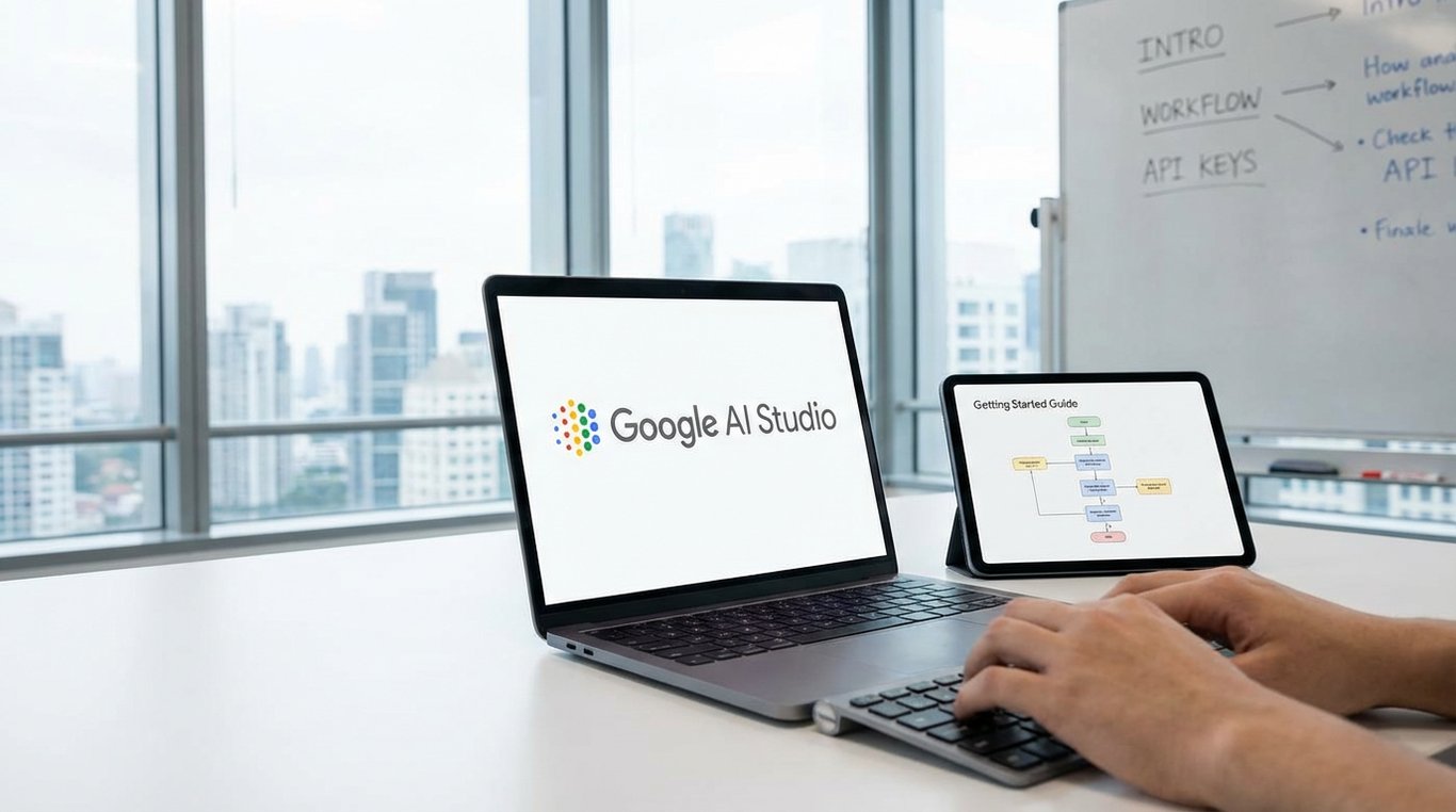 google ai studio - Illustration for article section
