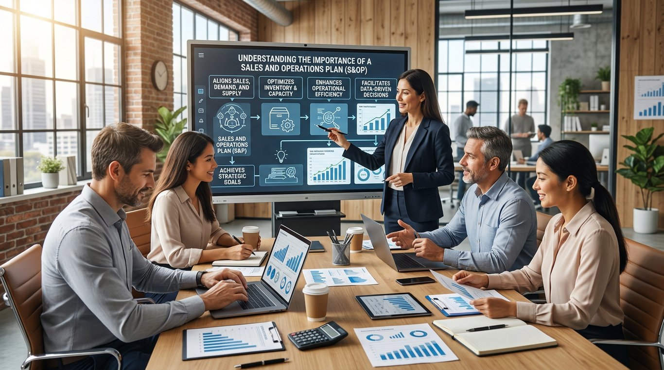 sales and operations plan - Illustration for article section 
