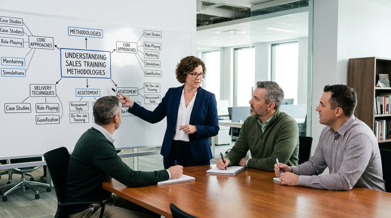 sales training methodology - Illustration for article section