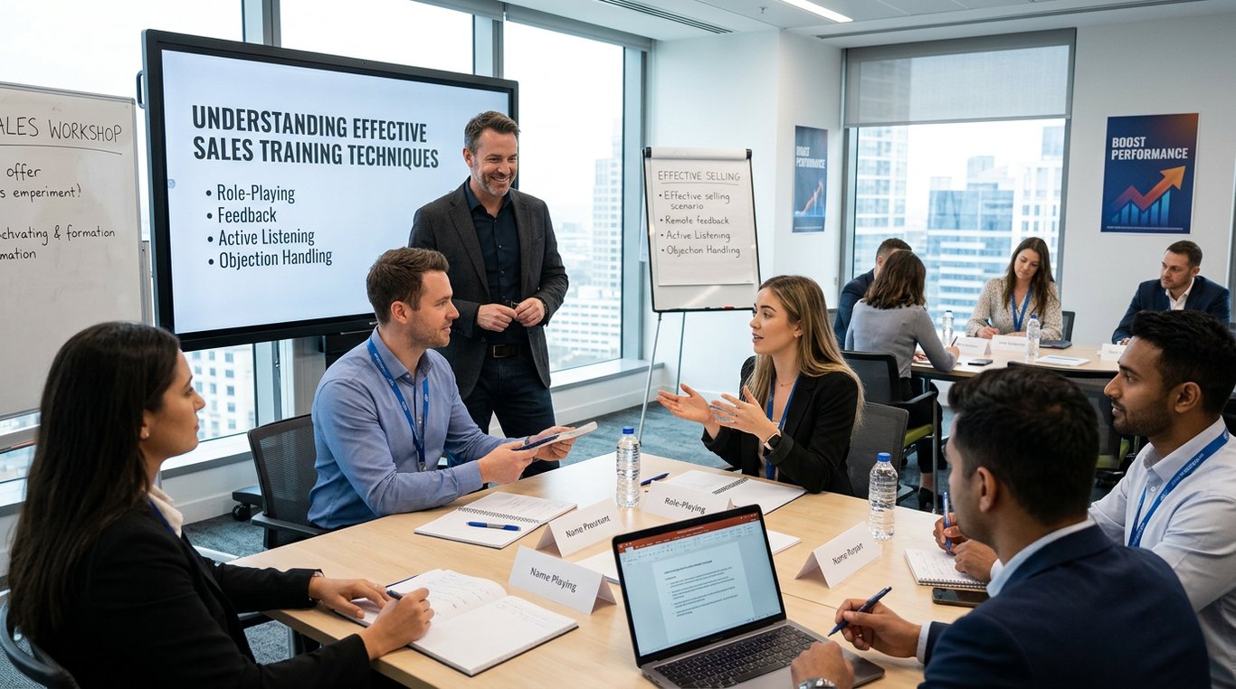 sales training techniques - Illustration for article section