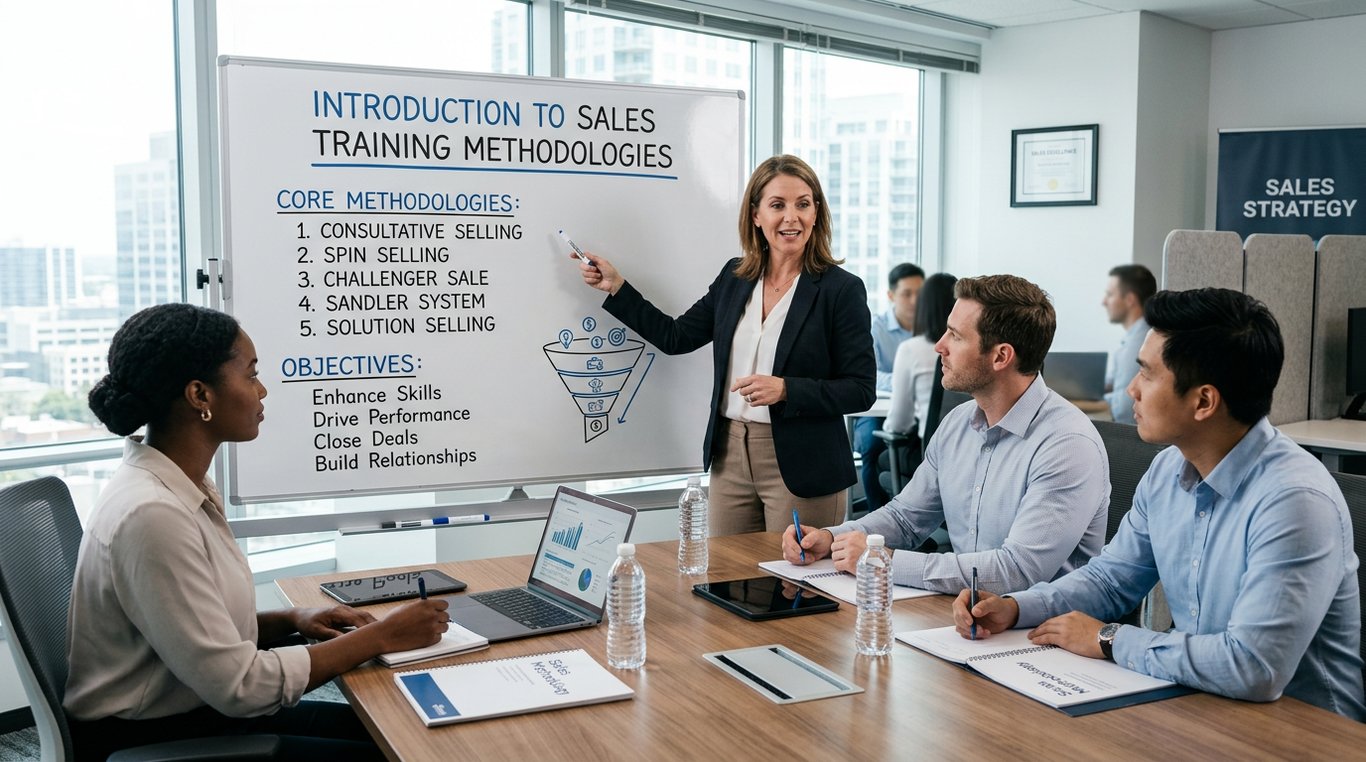 sales training methodologies - Illustration for article section 