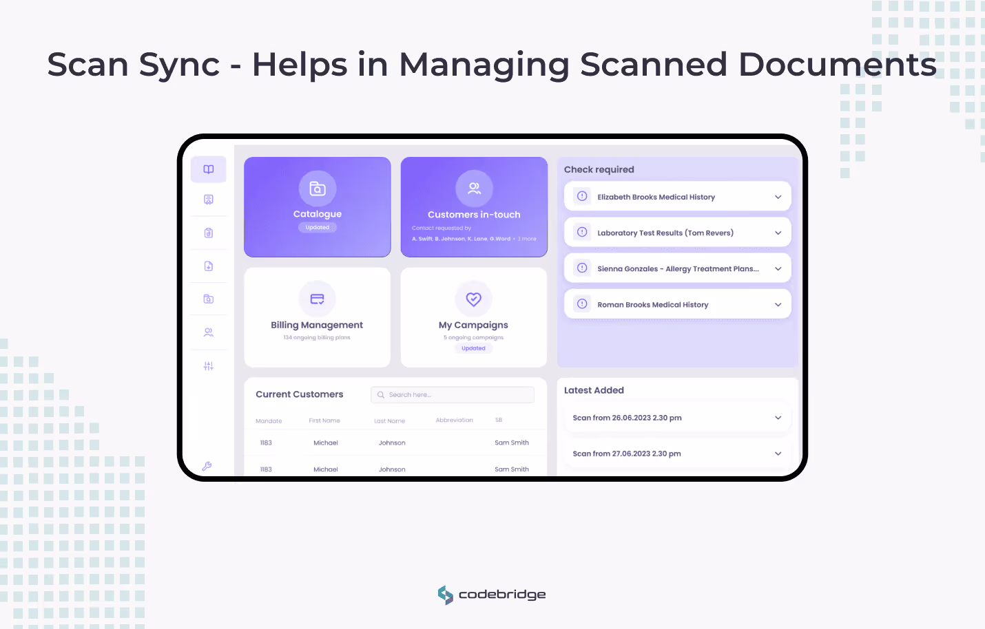 Scan Sync - helps in managing scanned documents