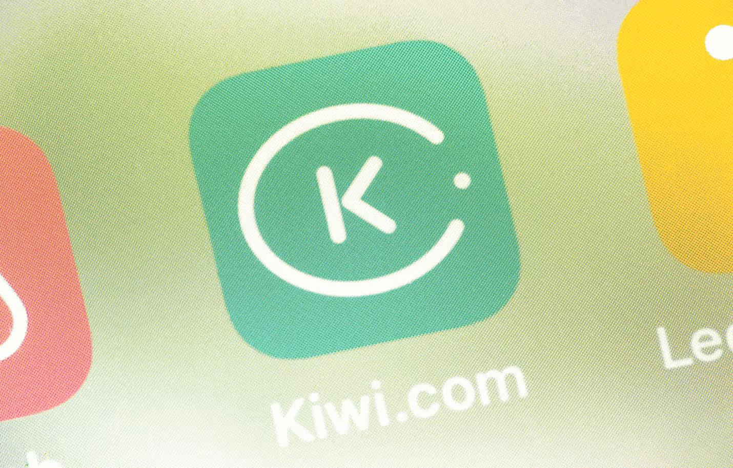 Kiwi application on the screen