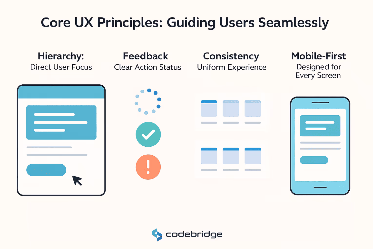 UX-Design für Webanwendungen: Grundlegende UX-Prinzipien