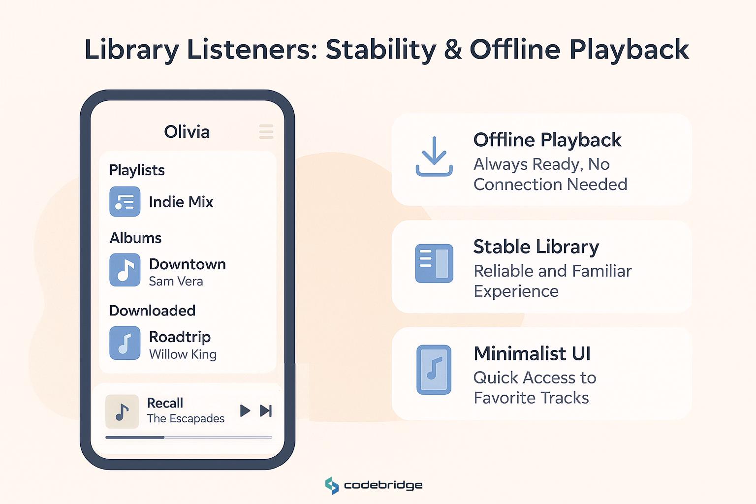 Library listeners who want stability, offline playback, and familiarity