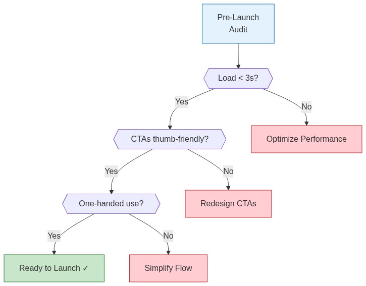 Pre-Launch Audit Checklist