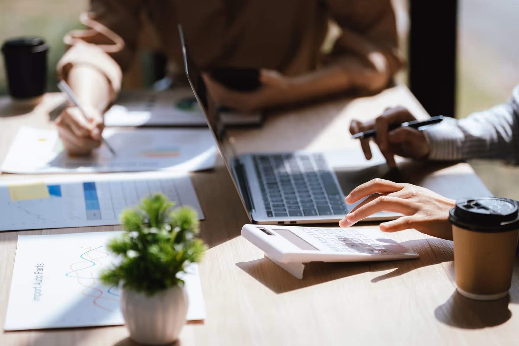 Business people are working and discussing the rpa vs. agentic ai 