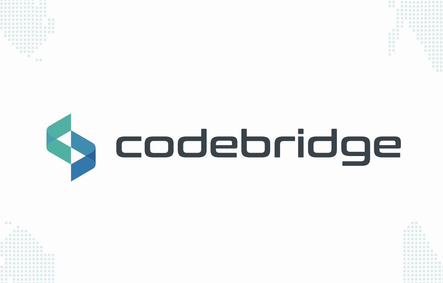 Codebridge logo on a white background.