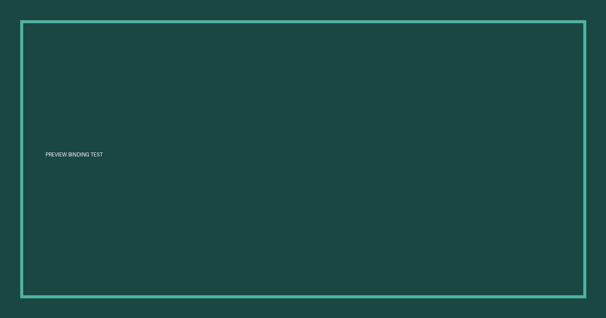 Preview Image Binding Test