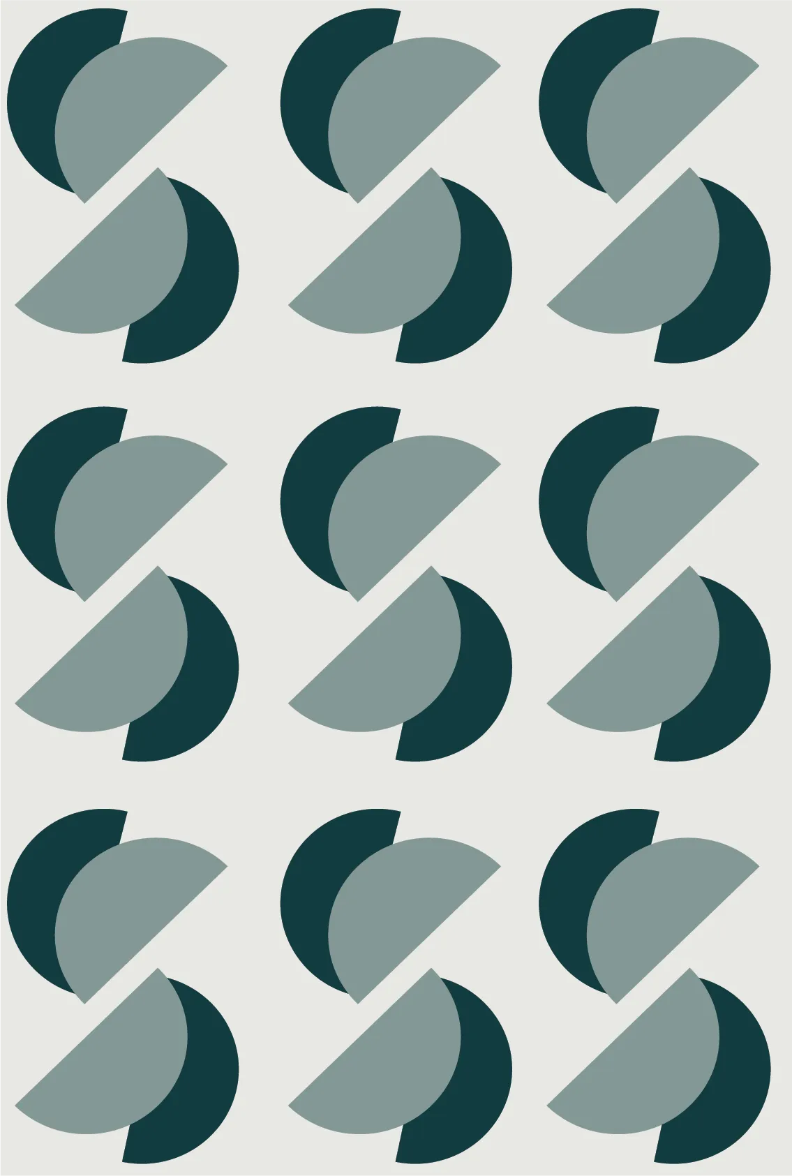 Abstract vertical scan pattern