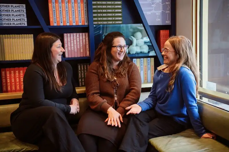 Therapy is like talking to a friend