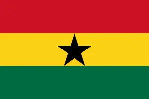 the flag of the country of central african republic - Ghana flag