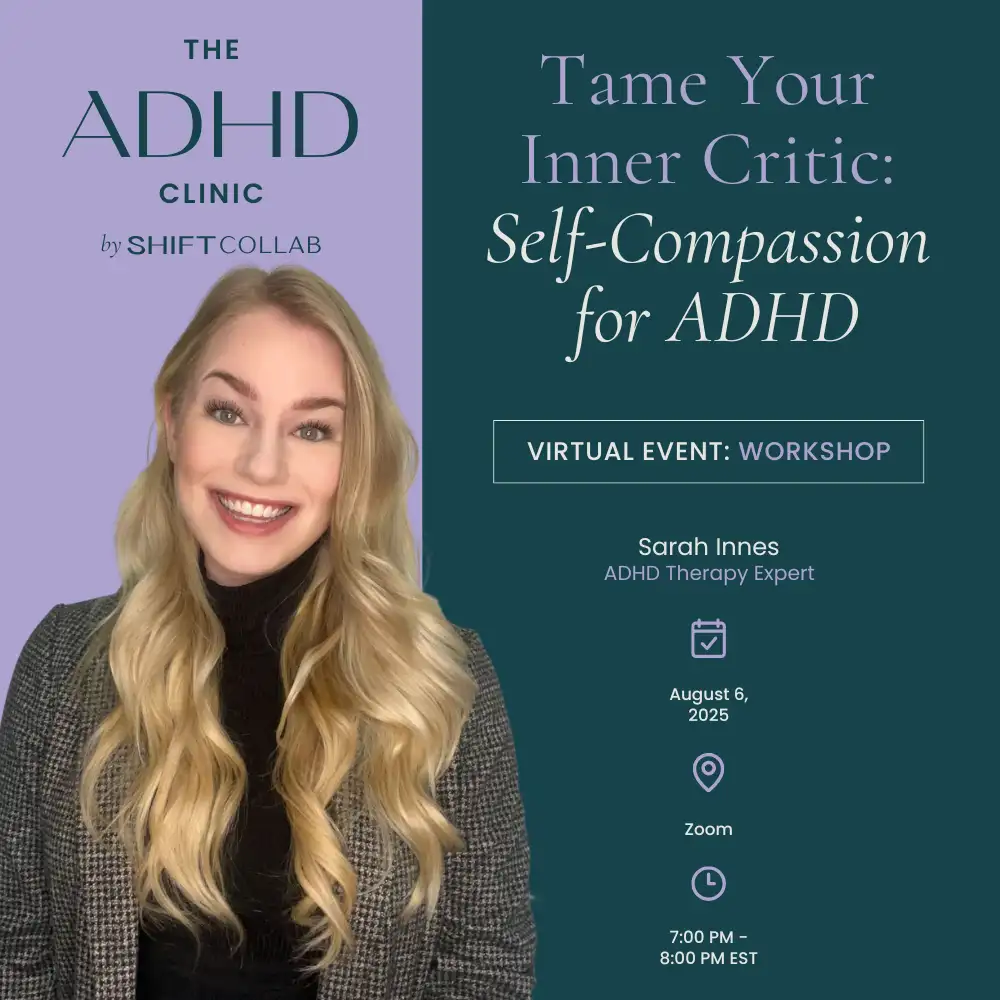 Tame Your Inner Critic: Self-Compassion for ADHD