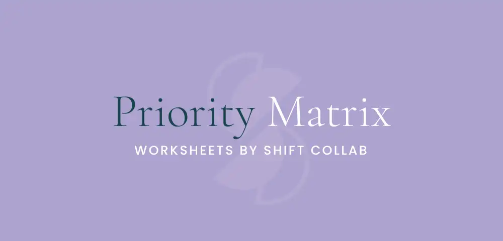Priority Matrix
