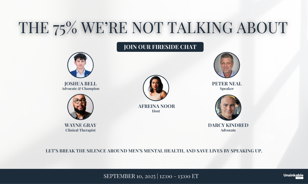 Shift therapist, Wayne Gray, will explore a conversation around men’s mental health 