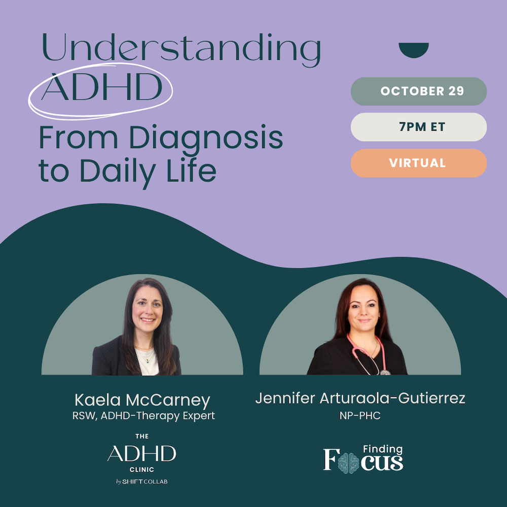 Shift therapist and Finding Focus will explore a real world look at ADHD care