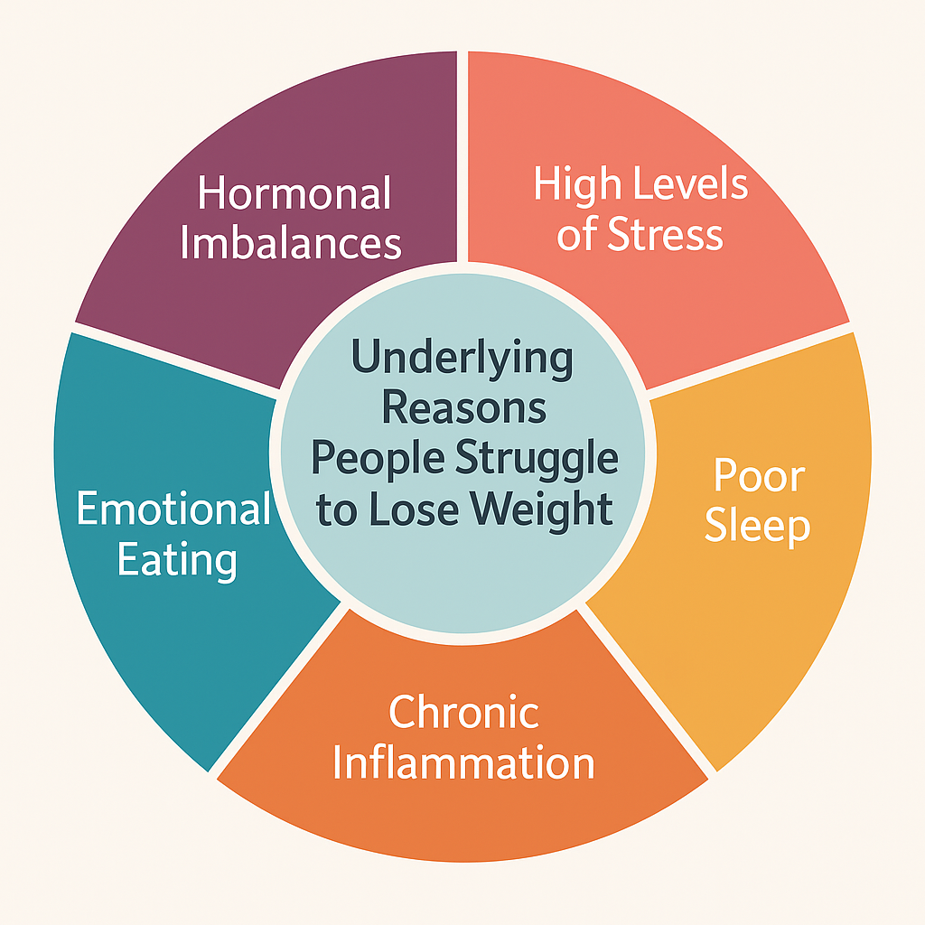 Relief Acupuncture addresses underlying issues so you can lose weight and keep it off.