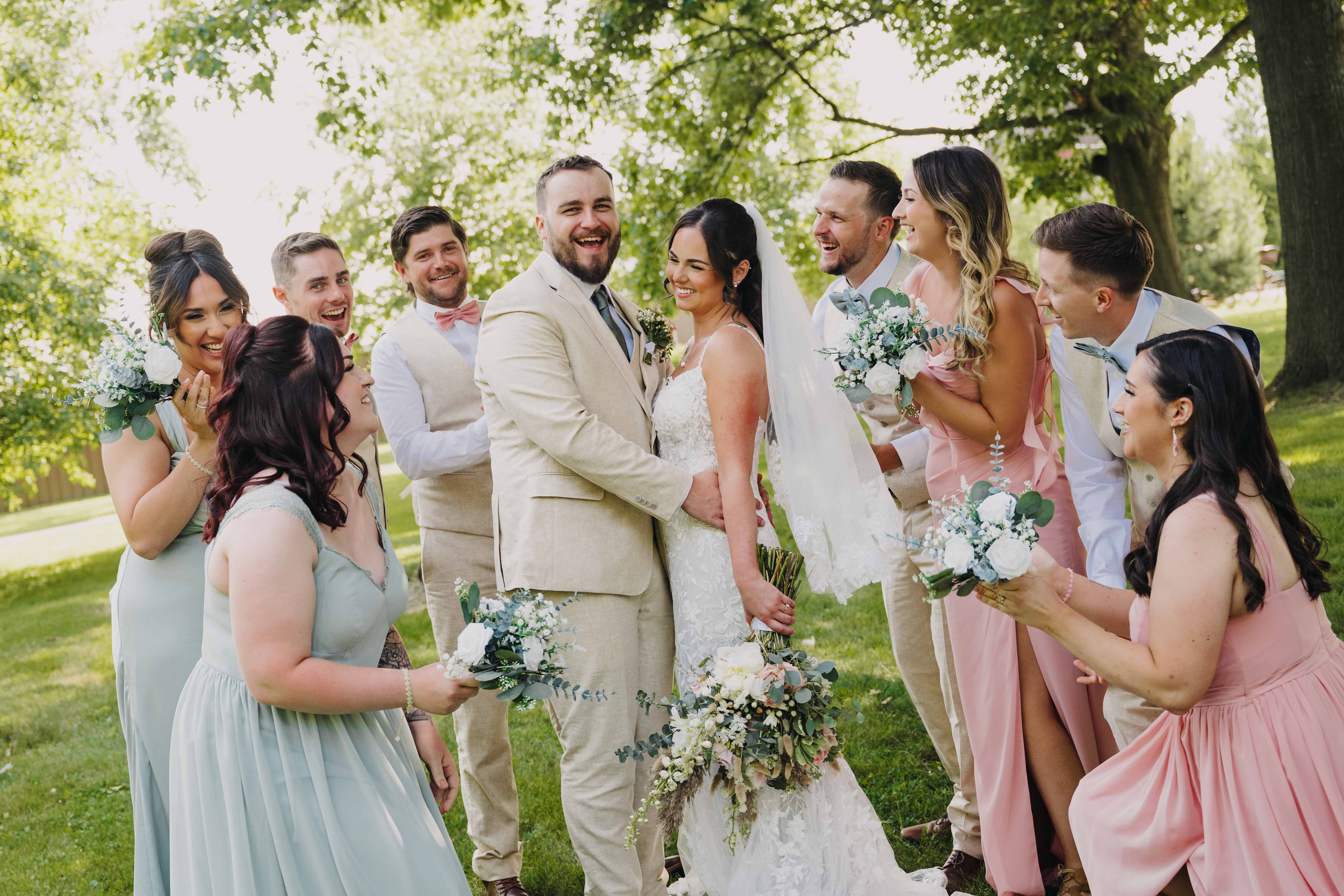 Wedding Party photos.