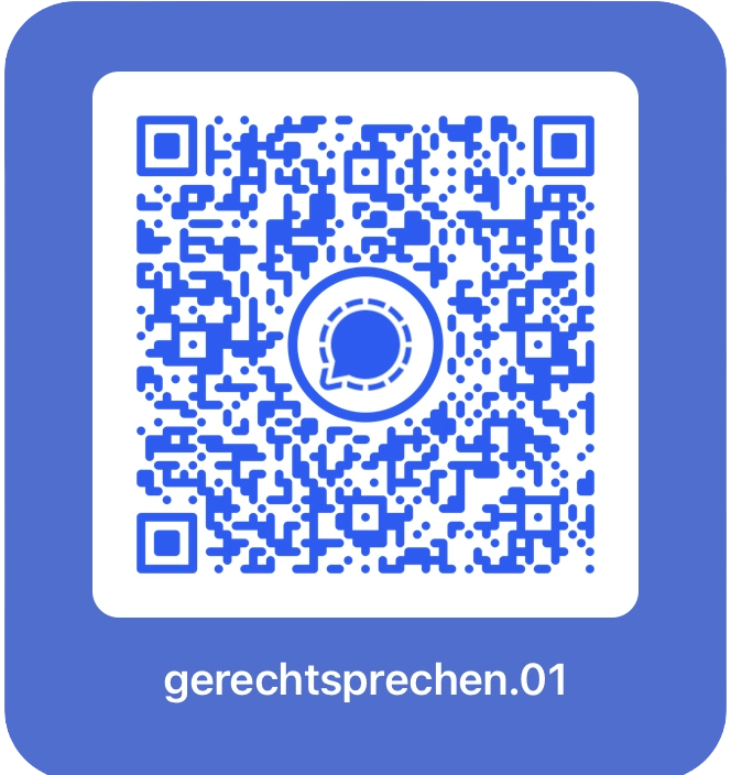 qr-code zum Signal Chat