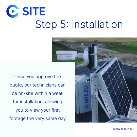 Step5: installation