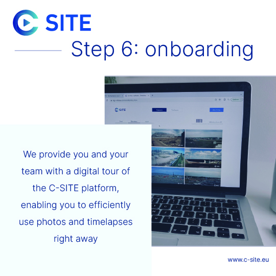 Step 6: onboarding