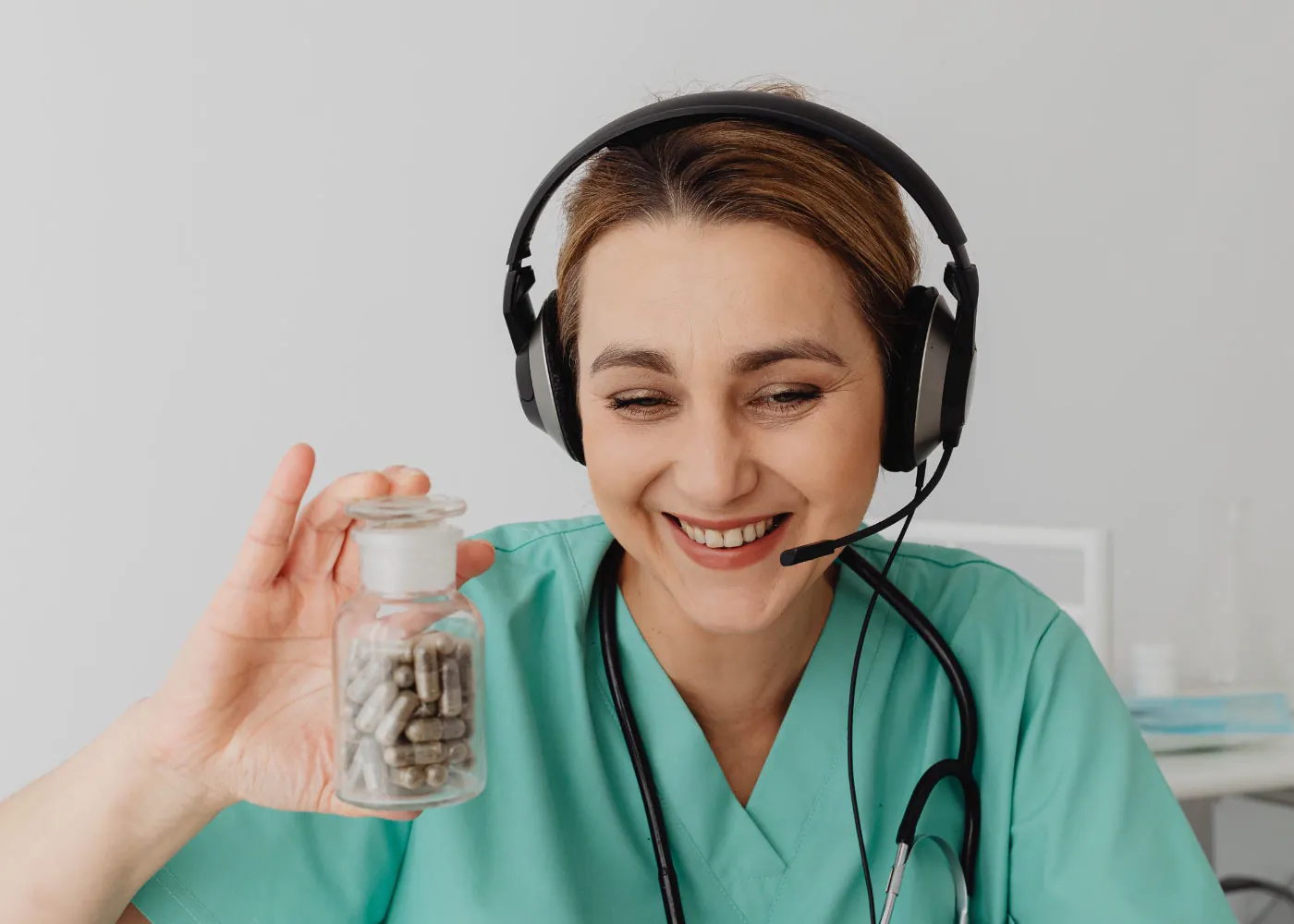 Médecin mutuelle Orus en téléconsultation