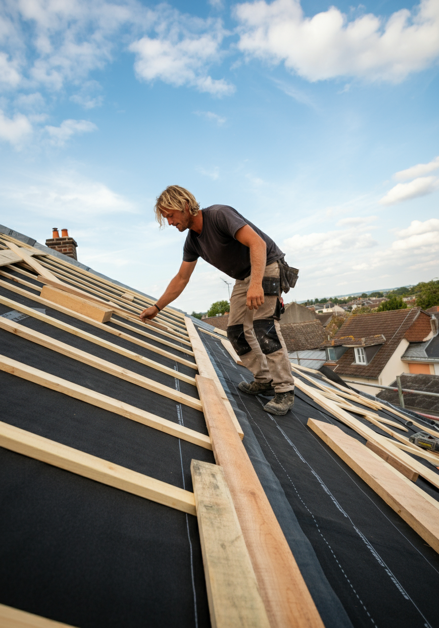 artisan assuré en décennale chez orus au travail
