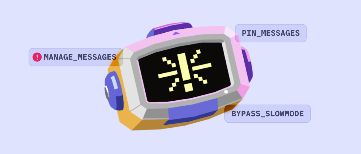 Clyde robot head next to text boxes for computer commands 