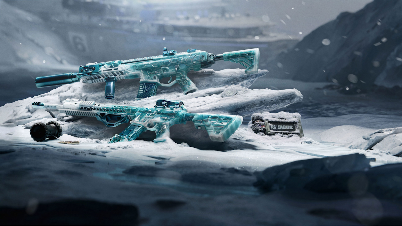 Delta Force x Rainbow Six Siege Black Ice Weapon Skins