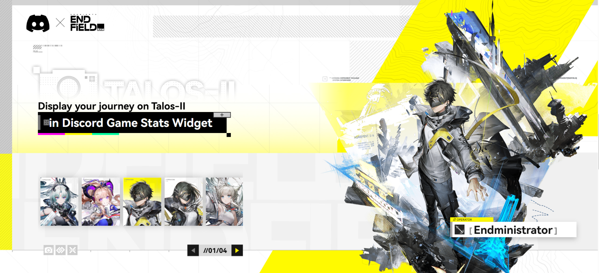 The theme selection page for Arknights: Endfield Game Stats Widget.