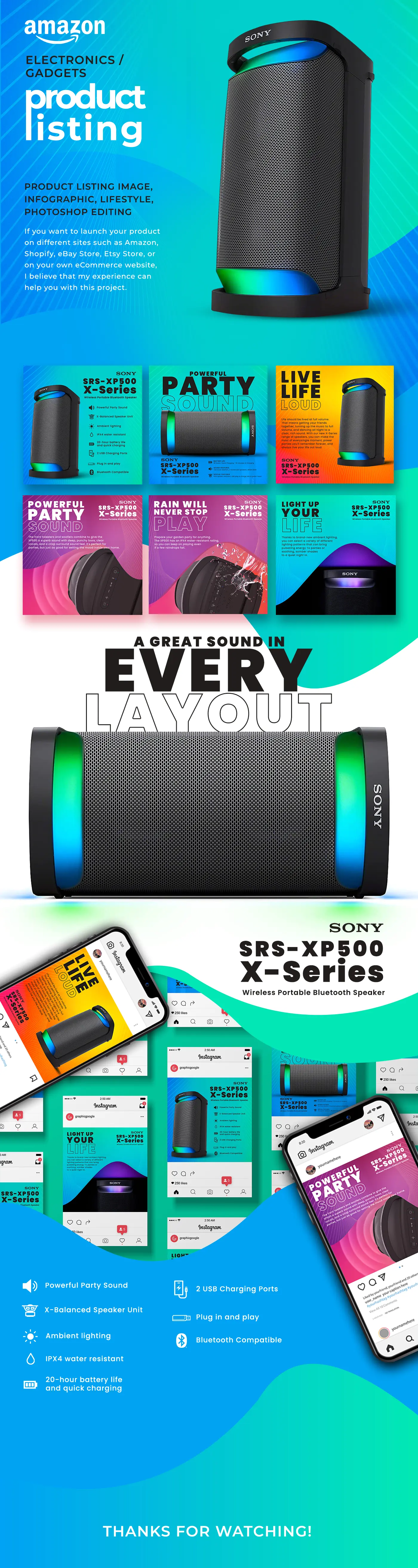 Amazon Product Listing - Gadgets / Electronics