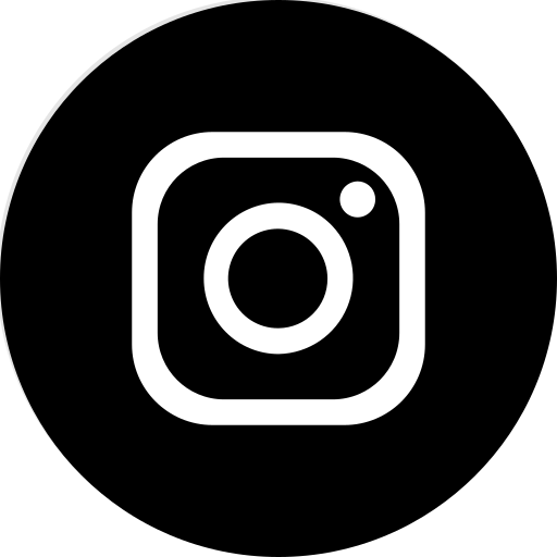 Instagram logo black