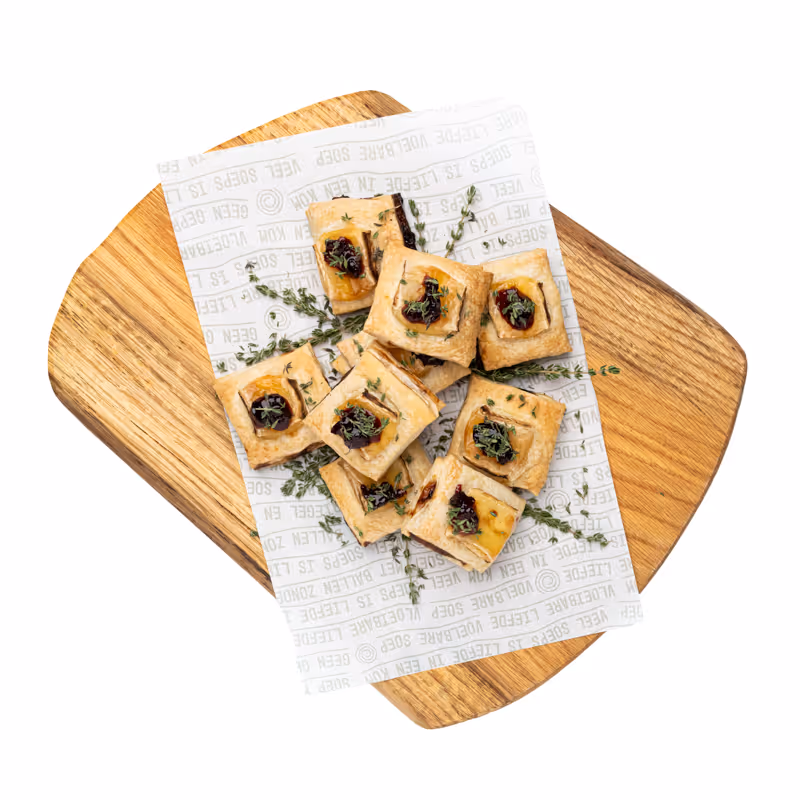 Borrelplank hapjes Veel Soeps evenement catering