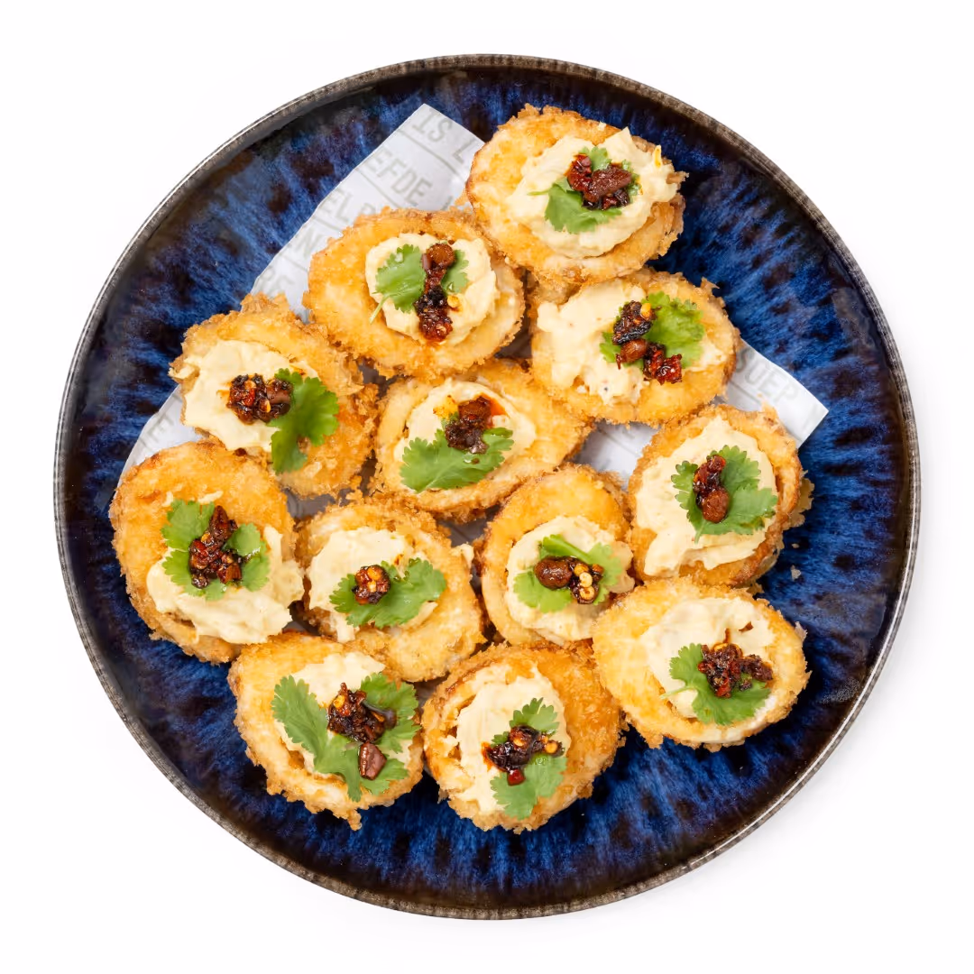 Eierhapje van Veel Soeps catering Nijmegen