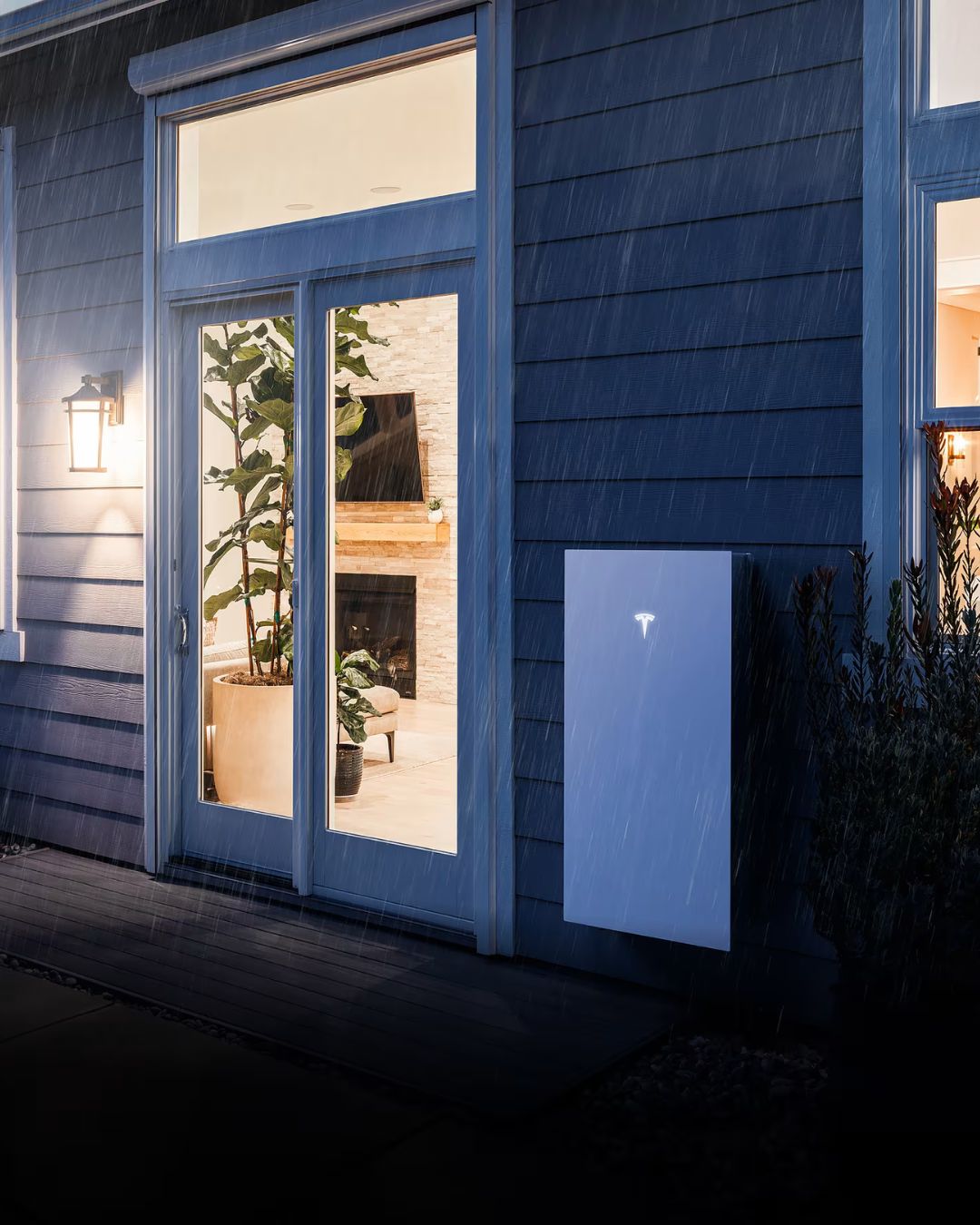 Home battery storage unit