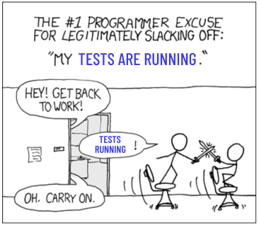 XKCD comic. Programmer comic