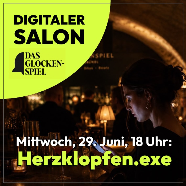 Digital Salon mit Thema "Herzklopfen.exe"