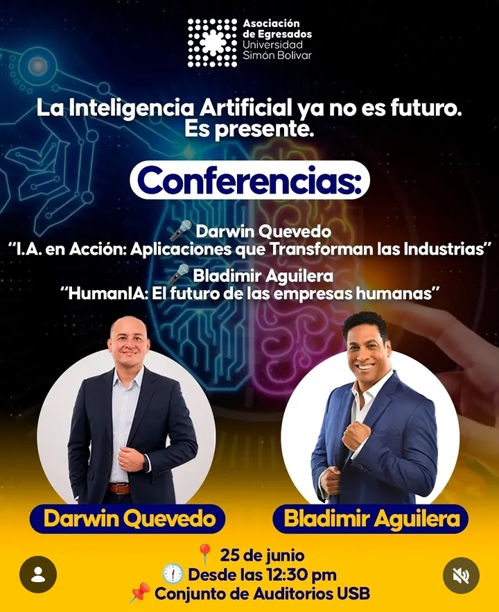 La AEUSB presenta conferencias sobre Inteligencia Artificial: Transformación y el futuro de las empresas